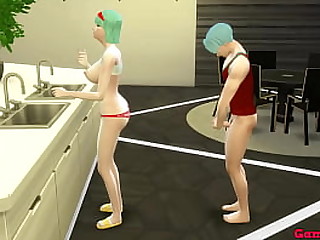 Dragon Ball Porn Epi 08 Bulma step Mother and Wife My step Mom is cooking with very sexy clothes Almost Naked and I Fuck her hard When my step Dad goes to Work All day Pleases her step Son like a Whore NTR